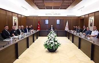 Konya'da üniversite güvenliği için düğmeye basıldı!