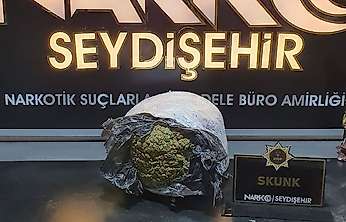 Konya'da uyuşturucu operasyonu! Bagajdaki kova dikkat çekti