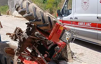 Konya'da yaşanan acı olayda traktörün sürücüsü kurtarılamadı