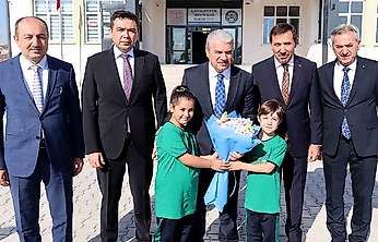 Konya'da yeni eğitim yılına protokolden anlamlı ziyaret!