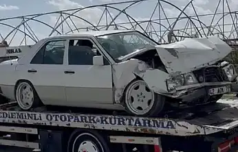 Konya'da yürekleri ağza getiren kaza!