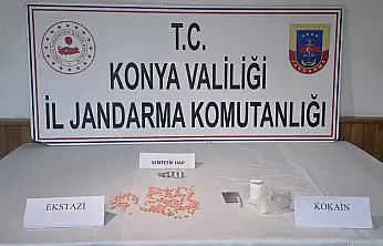 Konya'da zehir tacirlerine geçit yok! Şüpheli tutuklandı