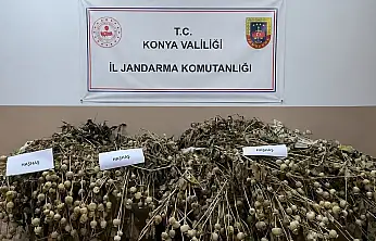 Konya'da zehir tacirlerine geçit yok! Jandarmadan uyuşturucu operasyonu