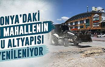 Konya'daki o mahallenin su altyapısı yenileniyor