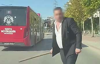 Konya'daki trafik magandasına rekor ceza: Ehliyetine ve aracına el kondu