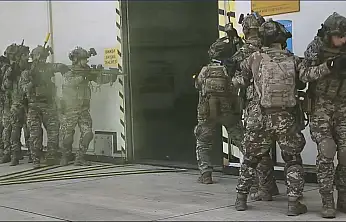 Konya'daki 'Uluslararası Anadolu Ankası Tatbikatı' nefes kesti