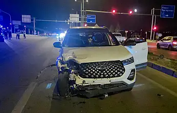Konya istikametinde kahreden kaza: Motosiklet sürücüsü kurtarılamadı