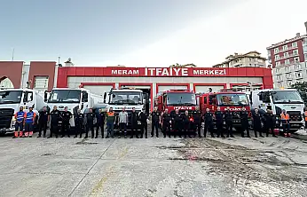 Konya İtfaiyesi Antalya için seferber oldu