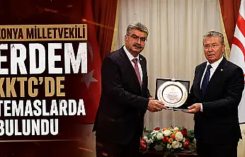 Konya Milletvekili Erdem KKTC'de temaslarda bulundu