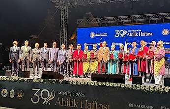 Konya'nın Ahilik gururu ödülünü aldı