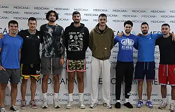 Konya'nın dev adamları sağlık kontrolünden geçti