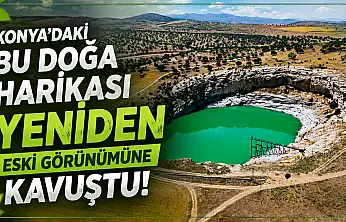 Konya'nın gizli cenneti yeniden hayran bıraktı!