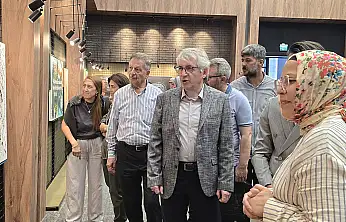 Konya'nın ilk Kaligrafi Sergisi Karatay'da açıldı