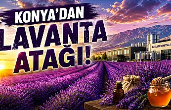 Konya Ovasında mor bereket: Konya ilk 5'e girdi!