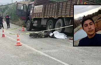 Konya plakalı kamyon kaza yaptı: 19 yaşındaki genç hayatını kaybetti