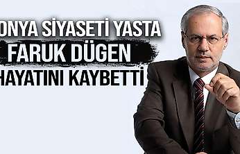 Konya siyasetinin acı kaybı: Faruk Dügen hayatını kaybetti