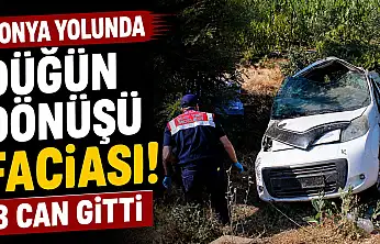 Konya yolunda feci Kaza! Aynı aileden 3 kişi hayatını kaybetti