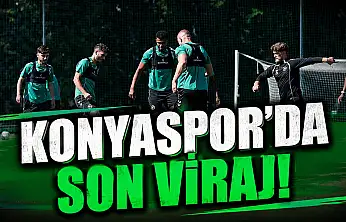 Konyaspor'da son viraj!