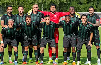 Konyaspor, ilk hazırlık sınavını kazandı