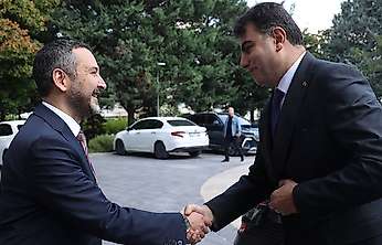 Milli Savunma Bakan Yardımcısı Heybet'ten Konya Büyükşehir'e ziyaret