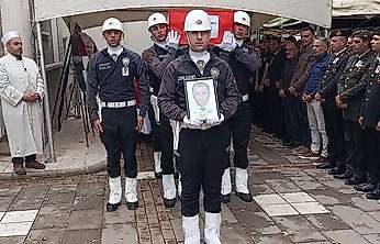 Şanlıurfa'da hayatını kaybeden başkomiser Konya'da uğurlandı