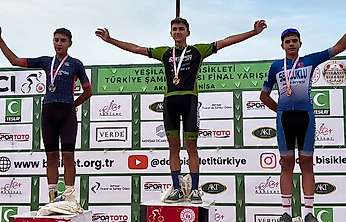 Selçuklu Belediyesporlu pedal, Türkiye üçüncüsü oldu