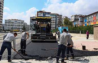 Selçuklu'nun ulaşım konforunu artıyor: 2 bin ton sıcak asfalt mesaisi