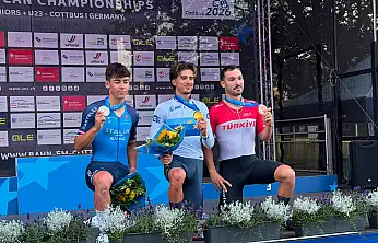 Türk bisikletinde tarihi başarı! Konyalı pedaldan bronz madalya