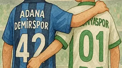 Adana Demirspor'dan Konyaspor'a kutlama
