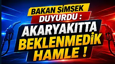 Akaryakıtta sürpriz gelişme!