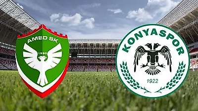 Amedspor Konyaspor maç özeti