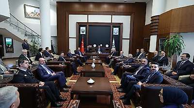 İçişleri Bakanı Mustafa Çiftçi'den Karatay Belediyesine ziyaret