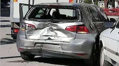 Konya'da 4 araç birbirine girdi