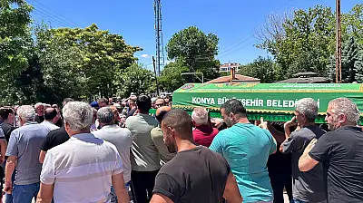 Konya'da eğitim camiasının acı vedası! Son yolculuğuna uğurlandı