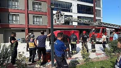 Konya'da intihara alkollü gitti 10. katta sızdı uyudu