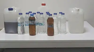 Konya'da sahte içki üreticisine emniyetten darbe!