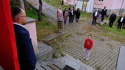 Konya'da tek öğrencili okulda duygulandıran Cumhuriyet töreni