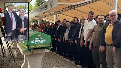 Konya'da vahşet sonrası cenaze namazı kılındı
