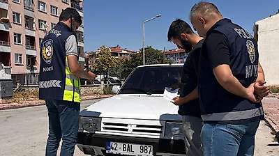 Konya'da yaptığı drift pahalıya mal oldu