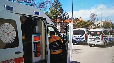 Konya'da yürekler ağza geldi! Otomobilin çarptığı çocuk hastanelik oldu