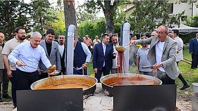 Konya Meram'da kazanlar kaynadı