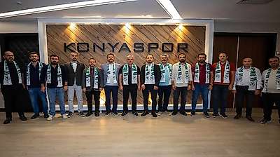 Konyaspor'a destek ziyareti