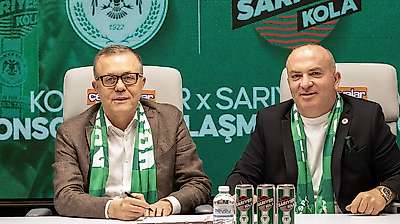 Konyaspor'a içecek sponsoru