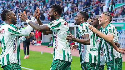Konyaspor adını ilk 7'ye yazdırdı!
