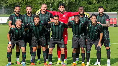 Konyaspor, ilk hazırlık sınavını kazandı