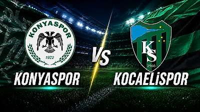 Konyaspor - Kocaelispor maçı özeti