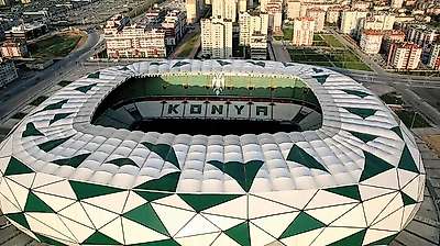 Konyaspor stadyumunun dış cephesi yenilecek mi?