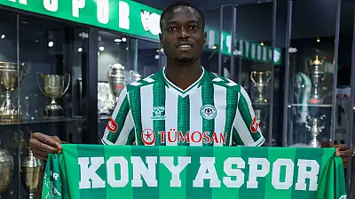 Konyaspor'un Gambiyalısı veda etti