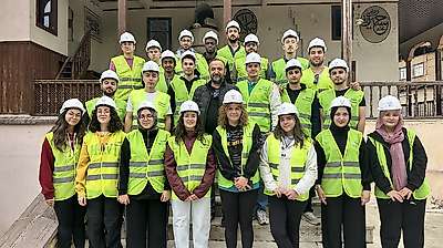 KTÜN öğrencileri tarihi evlere geleceğe taşıyor