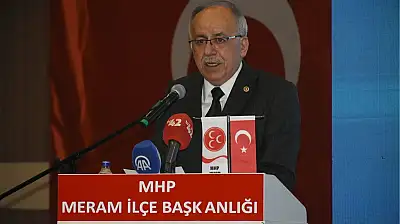 MHP'li Kalaycı Konya için yeni gelişmeyi açıkladı